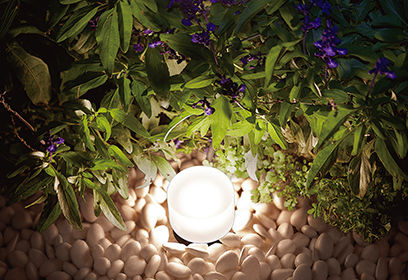 美彩グラスフロアライト（LIXIL）