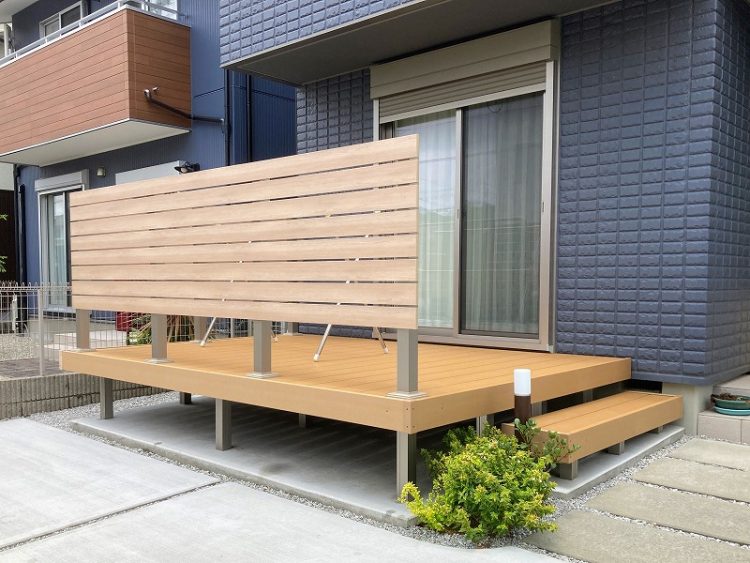LIXIL ウッドデッキ 浜松市