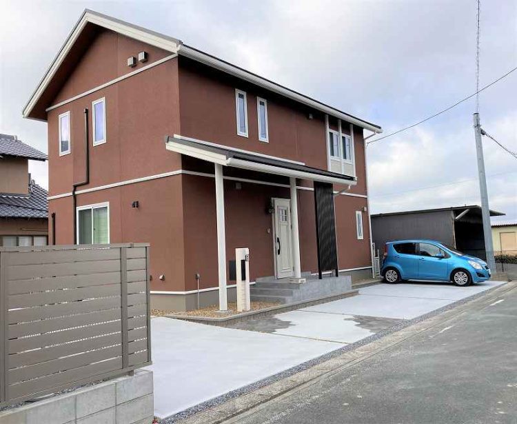 新築外構工事が完成しました。　磐田市