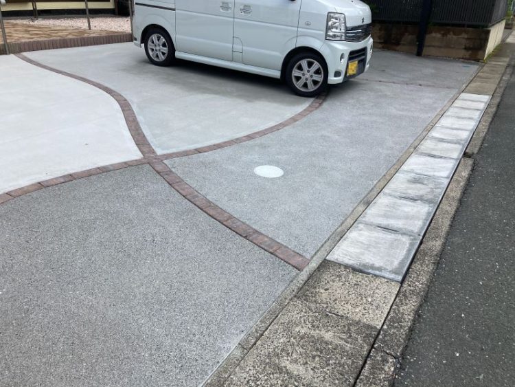 ハマニグリーンパーク　東区Ａ様邸　洗い出し仕上げ