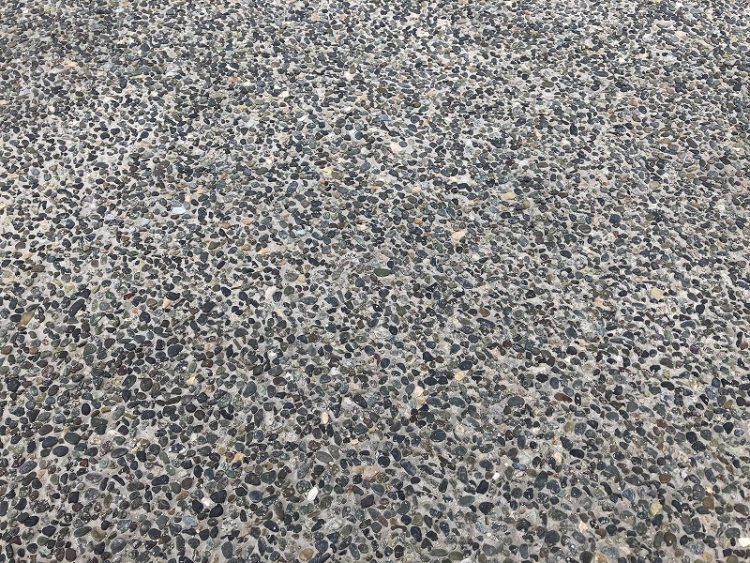 ハマニグリーンパーク　Y様邸　洗い出し仕上げ拡大