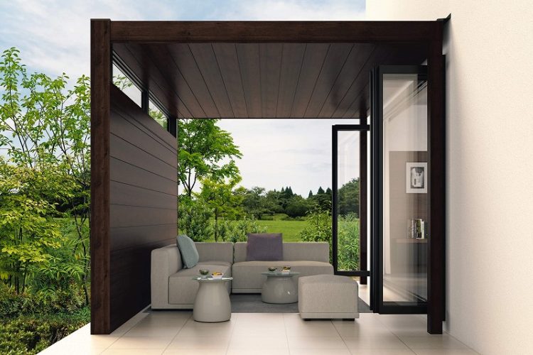 テラスよりもワンランク上のガーデンテラス、ガーデンルームタイプもあります