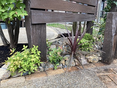 管理のしやすいお庭にリフォーム
