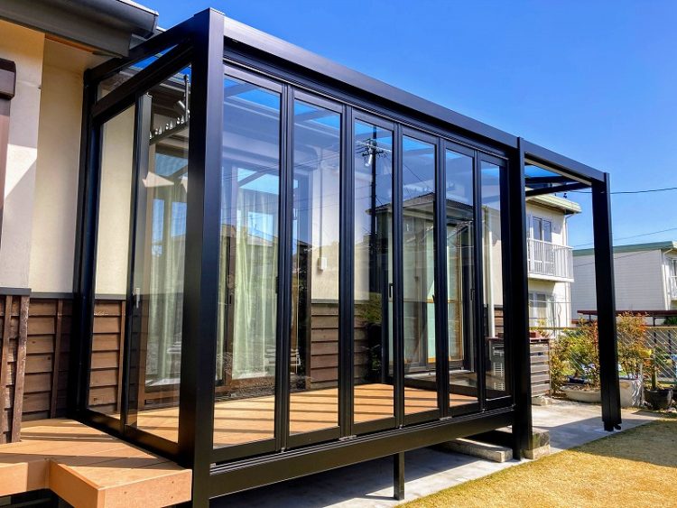 ハピーナリラ　テラス屋根連結①