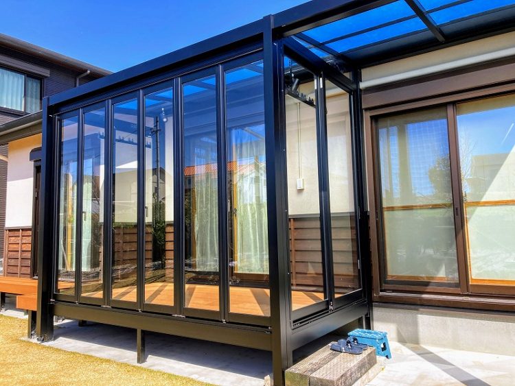 ハピーナリラ　テラス屋根連結②