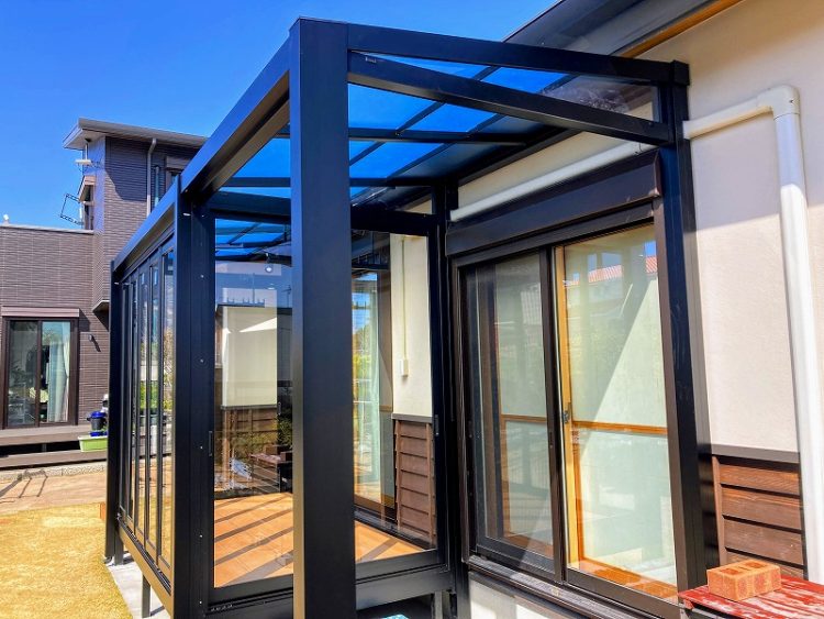 ハピーナリラ　テラス屋根連結③