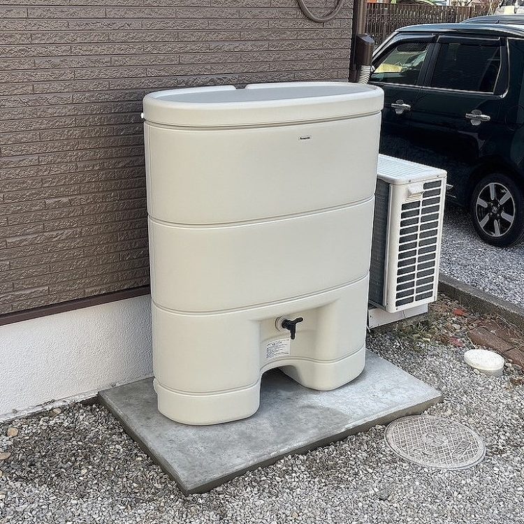 雨水タンク・パナソニックレインセラーを設置しました