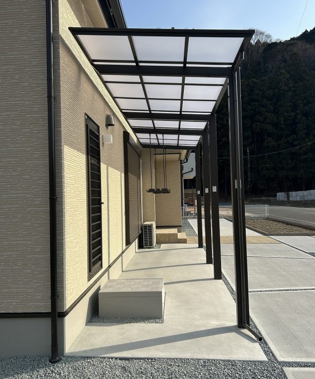 独立型テラス屋根　エクステリア