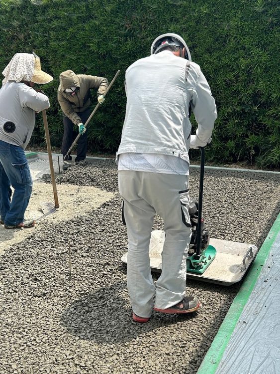 ドライテック　施工　浜松市　外構工事