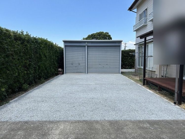 ドライテック　施工　浜松市　外構工事