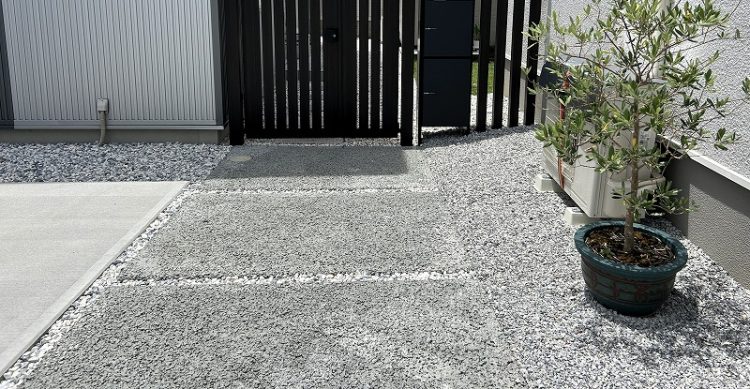 スカイリードやヴィラウッドを使った外構