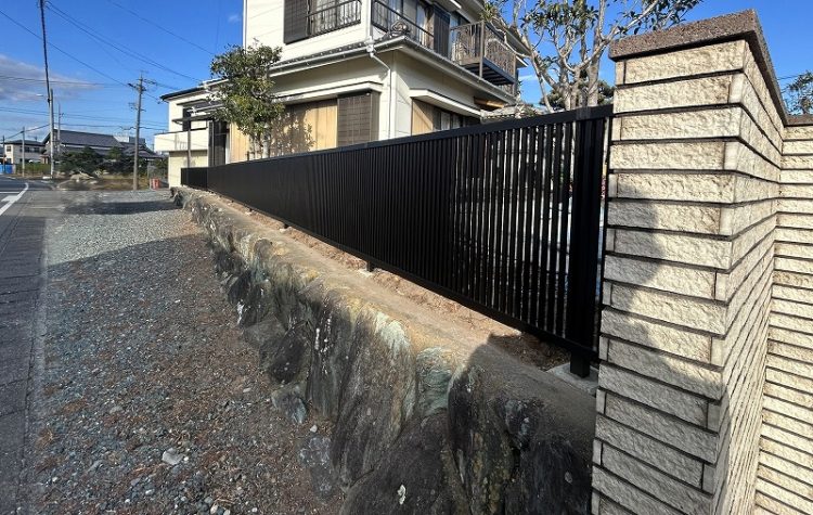 生垣からフェンス