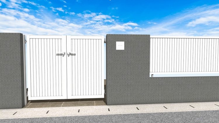 形材門扉（開き門扉AB ）