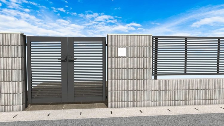 形材門扉（シンプレオ）