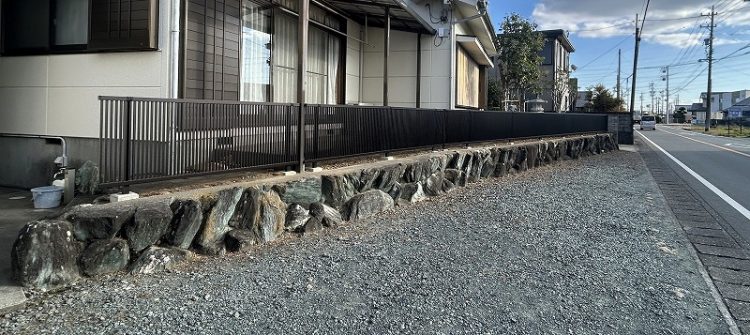 生垣からフェンス