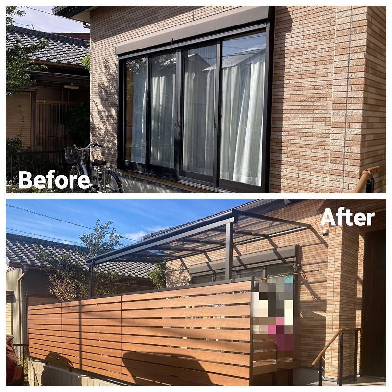 お庭リフォーム　ウッドデッキやテラス、ガーデンルームでお庭活用事例のご紹介