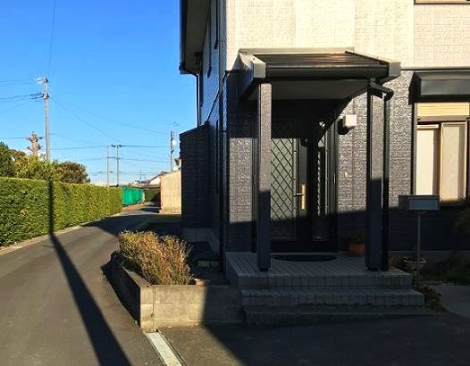 施工例：余ったスペースを便利な自転車置き場へ／磐田市