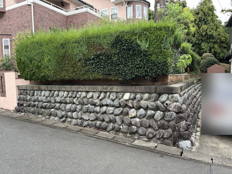 浜松市外構工事施工例 生垣をフェンスにリフォーム