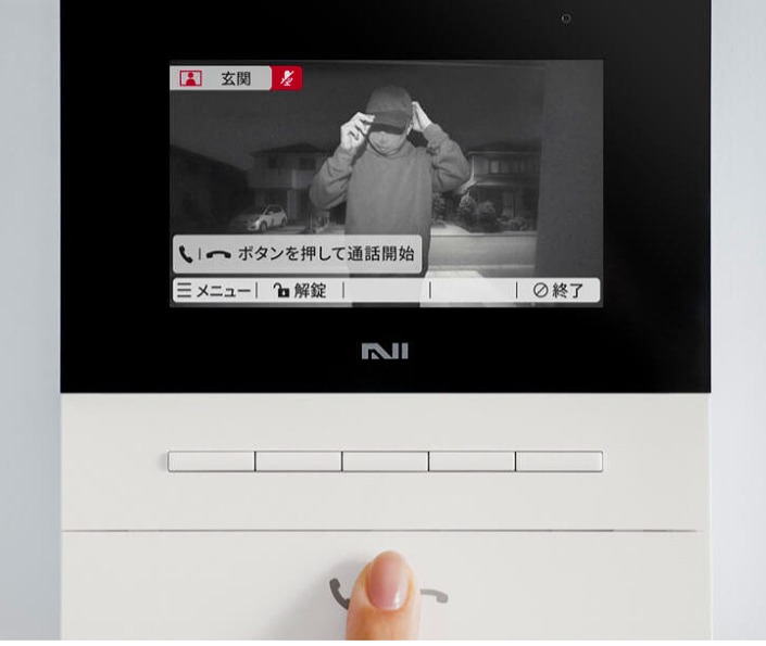 インターホンツーのナイトビジョン