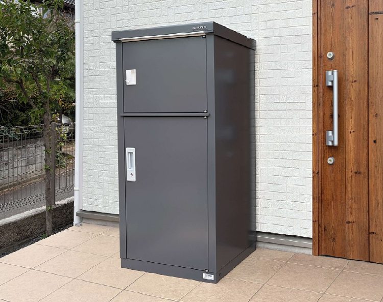 イナバ物置の「宅配ボックス」×「物置」で暮らしを効率的に！