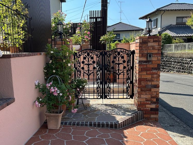 毎日通るアプローチを使いやすくリフォーム　浜松市中央区O様邸