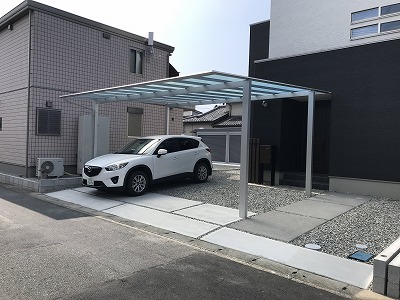 外構工事完成現場のご紹介。浜松市