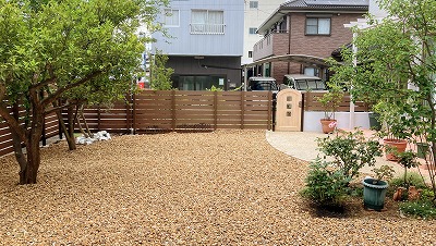 ナチュラルでおしゃれなガーデンスペース　浜松市