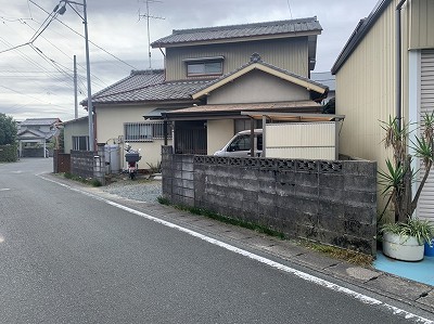 駐車場と道路沿いのブロック塀のリフォームをしました。エクステリア工事　浜松市