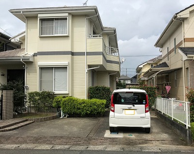 外構リフォーム（駐車場・門周り・アプローチ）施工例　浜松市