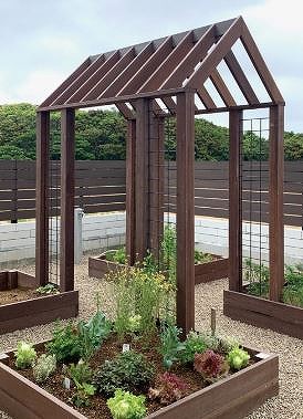 オンリーワン　ガーデンクロフゲートで見て食べて楽しいキッチンガーデンを　浜松市