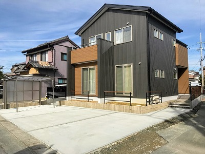 外構工事の施工例　／　磐田市