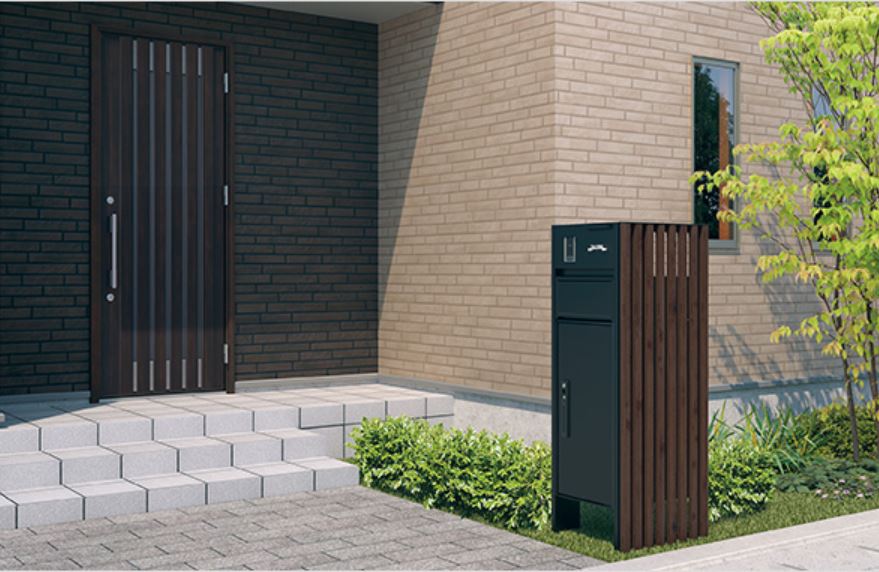 意匠性ある機能ポール　浜松市浜北区のエクステリア専門店がおすすめします