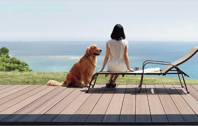 デッキスペースを快適に・・・日除け・シェードのご提案