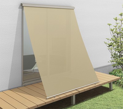 暑い日差しを遮る日除け　LIXILスタイルシェード　浜松市浜北区ハマニグリーンパークにお任せください