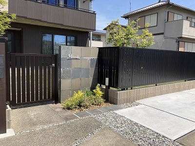 お庭をリフォームで雑草対策　浜松市